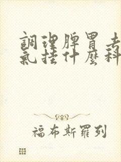 调理脾胃去除湿气挂什么科