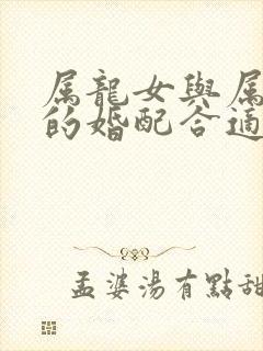 属龙女与属龙男的婚配合适吗