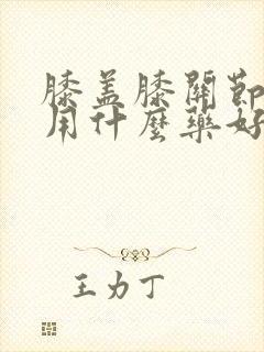 膝盖膝关节疼痛用什么药好