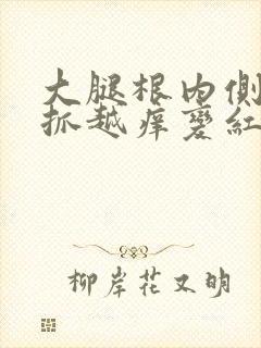 大腿根内侧痒越抓越痒变红