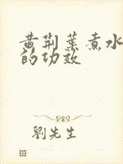 黄荆叶煮水洗头的功效