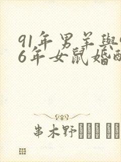 91年男羊与96年女鼠婚配好吗