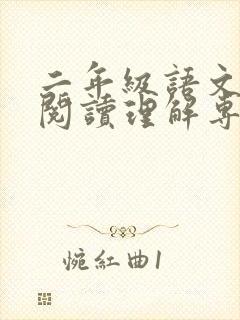 二年级语文下册阅读理解专项训练封面