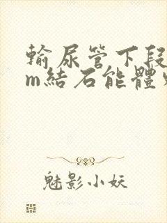 输尿管下段7mm结石能体外碎石吗