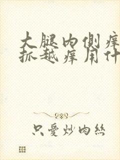 大腿内侧痒痒越抓越痒用什么药膏好