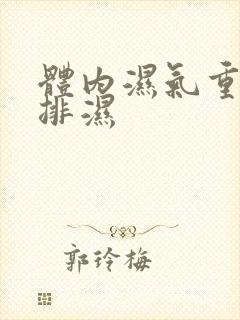 体内湿气重怎么排湿