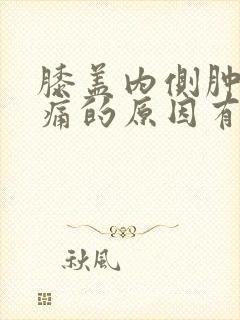 膝盖内侧肿胀疼痛的原因有三种类型封面