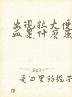 出现拉大便拉出血是什么原因