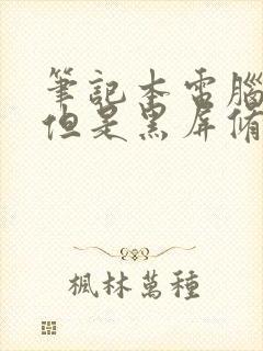 笔记本电脑开机但是黑屏修多少钱