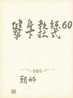 健身教练60攻击下拉式