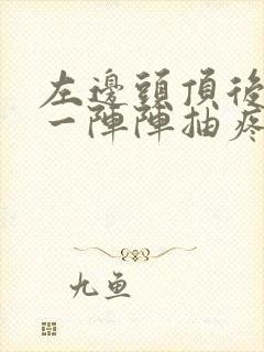 左边头顶后脑勺一阵阵抽疼