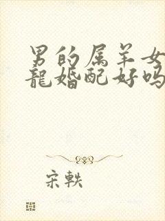 男的属羊女的属龙婚配好吗