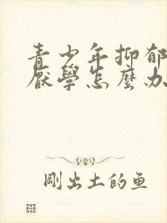 青少年抑郁焦虑厌学怎么办封面