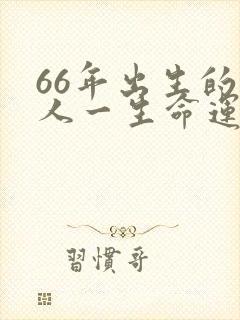 66年出生的男人一生命运