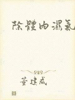 除体内湿气寒气