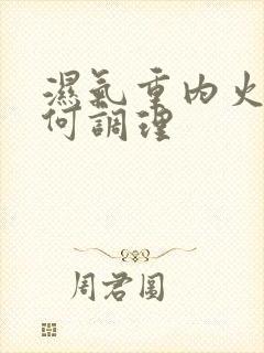 湿气重内火大如何调理