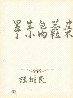 男生包茎皮上长了小肉粒不痛不痒