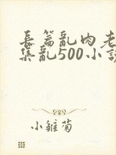 长篇乱肉老师合集乱500小说封面