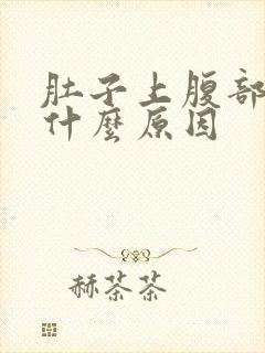 肚子上腹部疼痛什么原因封面