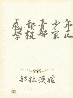 成都青少年叛逆学校哪家正规