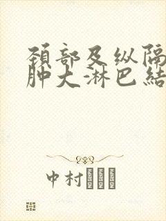 颈部及纵隔多发肿大淋巴结封面