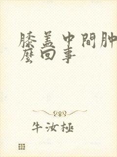 膝盖中间肿疼怎么回事