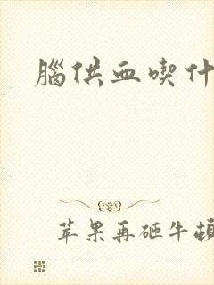 脑供血吃什么药