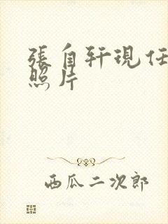 张自轩现任老婆照片