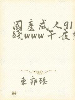 国产成人91在线www午夜观看