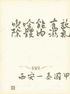 吃啥能有效的去除体内湿气