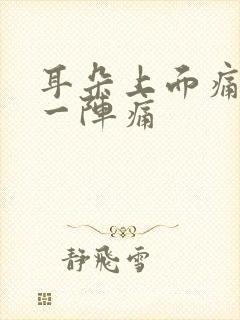 耳朵上面痛一阵一阵痛封面