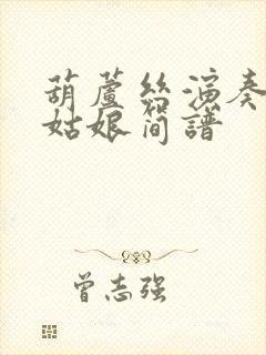 葫芦丝演奏桥边姑娘简谱