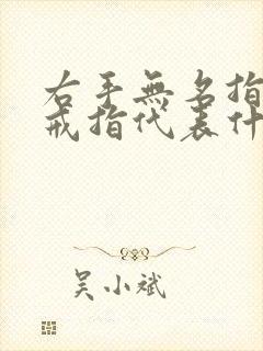 右手无名指上的戒指代表什么意义