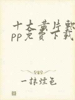 十大黄片软件app免费下载