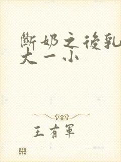 断奶之后乳房一大一小封面