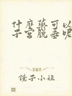 什么药可以治疗子宫脱垂呢