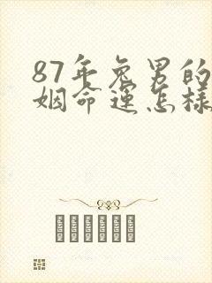 87年兔男的婚姻命运怎样