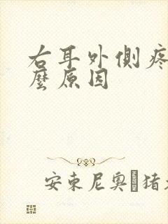 右耳外侧疼是什么原因