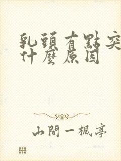 乳头有点突出是什么原因封面