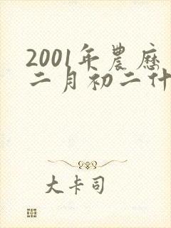 2001年农历二月初二什么命封面