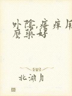 外阴,瘙痒用什么药好