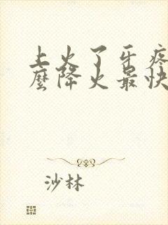 上火了牙疼吃什么降火最快封面