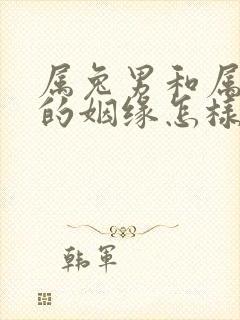 属兔男和属龙女的姻缘怎样