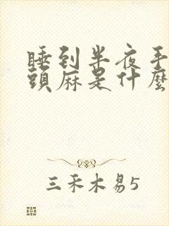 睡到半夜手麻,头麻是什么原因