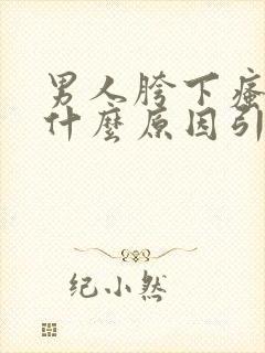 男人胯下瘙痒是什么原因引起的