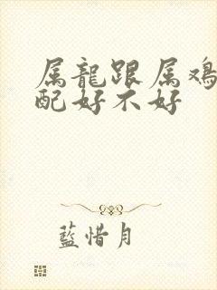 属龙跟属鸡的婚配好不好