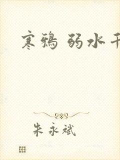 寒鸦 弱水千流
