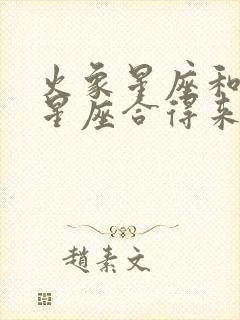 火象星座和火象星座合得来吗