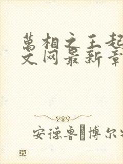 万相之王起点中文网最新章节封面