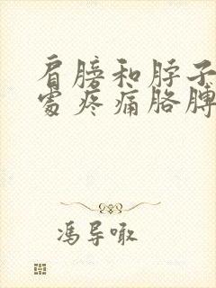 肩膀和脖子连接处疼痛胳膊抬不起来封面